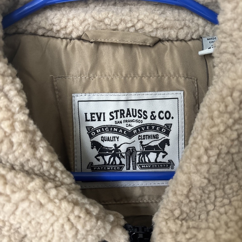 Levi's Men's Sherpa Jacket Size‎ XL - Picture 3 of 11
